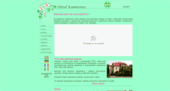 Desktop Screenshot of hotel-kamieniec.com.pl